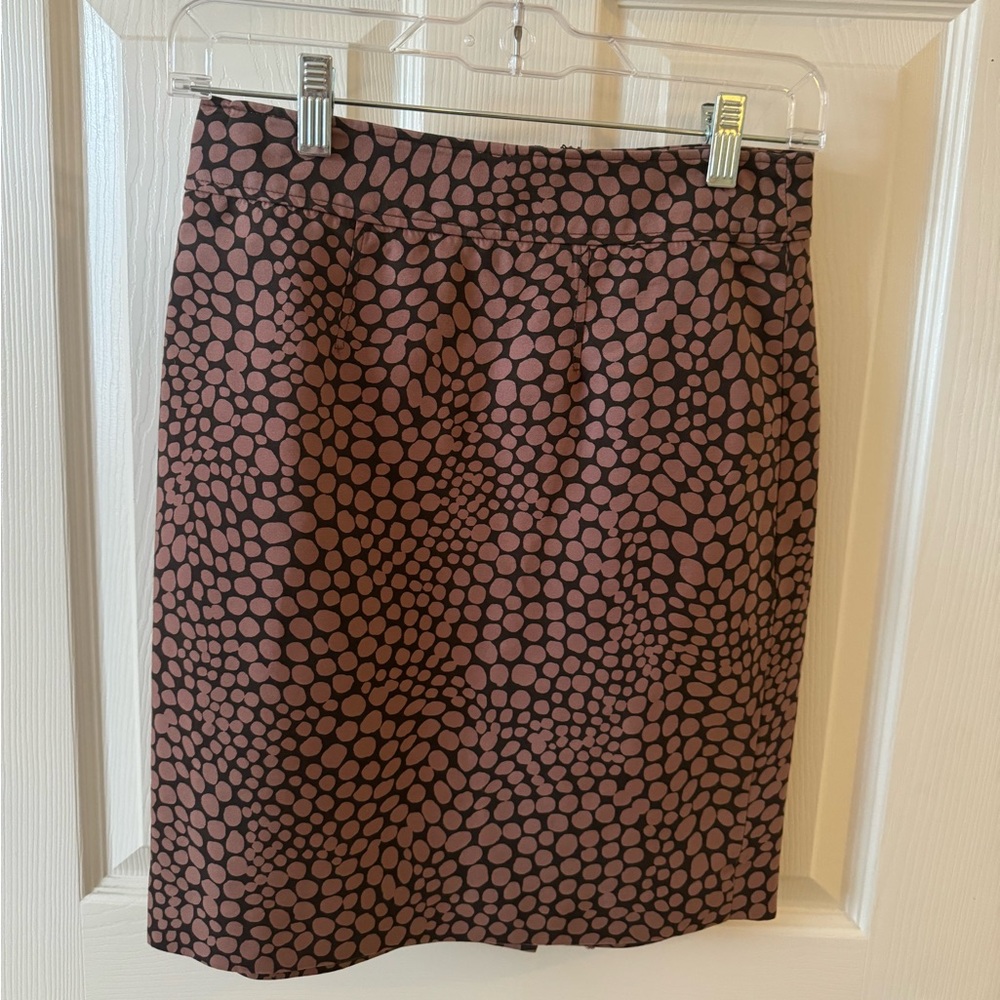 Ann Taylor LOFT Brown Skirt 0P